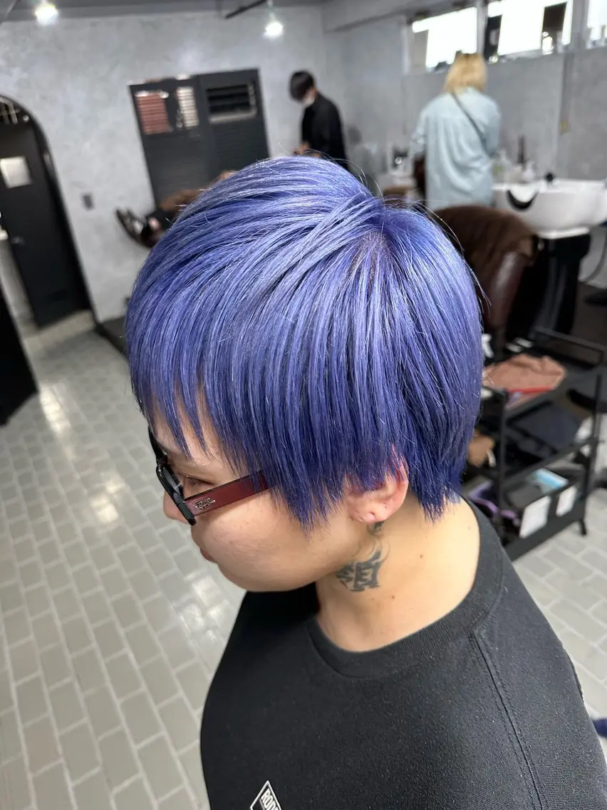 ショート カット ヘアカラー 髪質改善ayame 横山諒のヘアスタイル