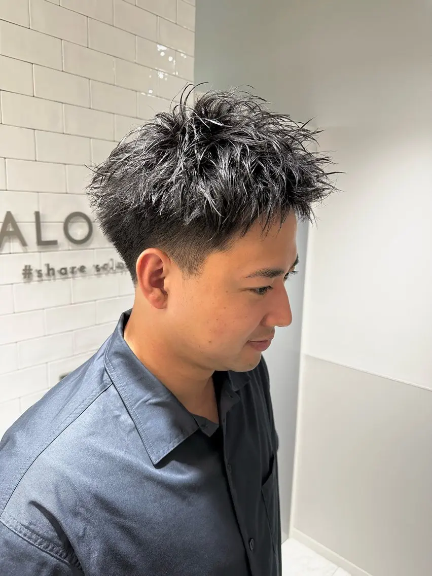 ショート メンズ スパイキーショート ショートヘア カット SALOWIN大宮 /KYOHEI✂️のヘアスタイル