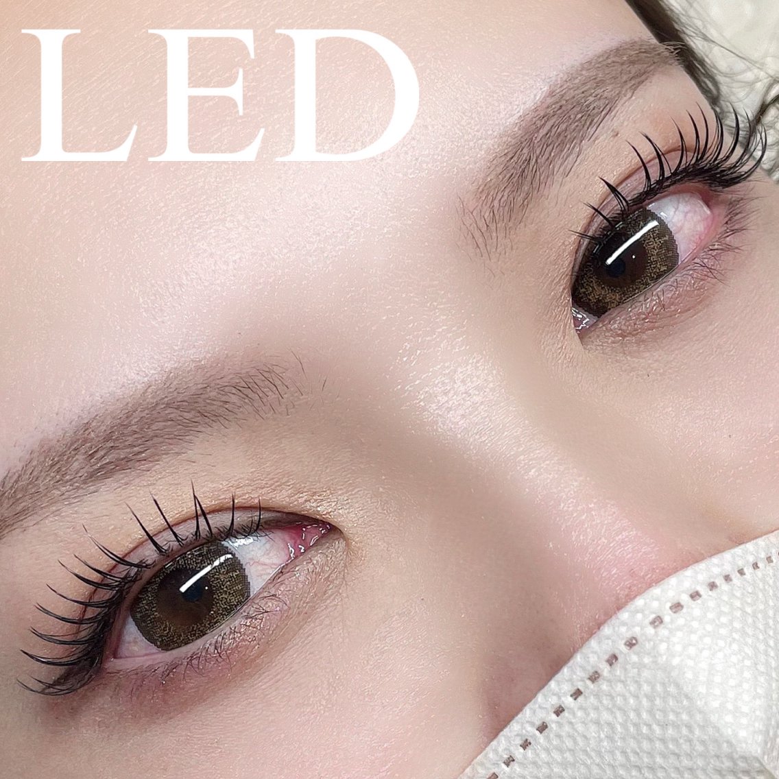 マツエク・マツパ マツエク 🪽‪SAKI🪽‪ LED｜眉毛｜まつ毛のマツエク・マツパデザイン