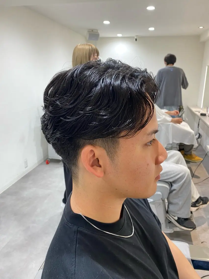 ショート カット パーマ 小川 凜華のヘアスタイル