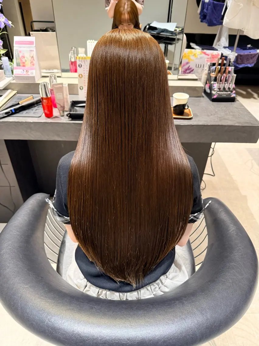 ロング カラー makita cocoroのヘアスタイル