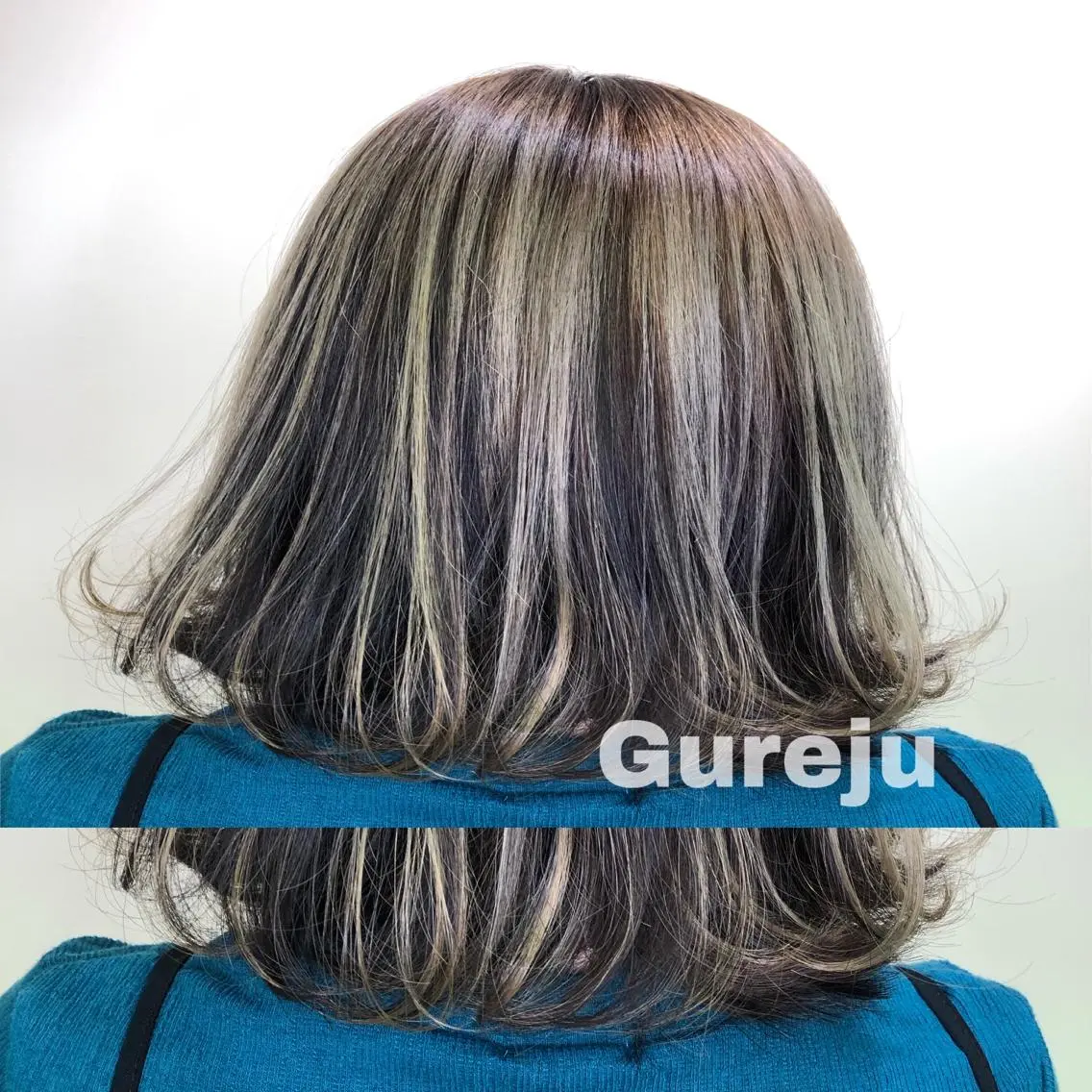 ミディアム カラー ヘアアレンジ TSUNA 🌙 Lim 五反田のマツエク・マツパデザイン