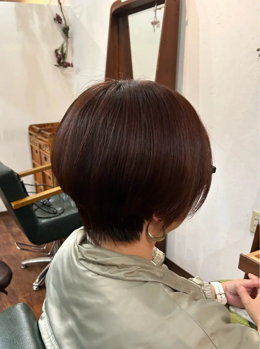 ショート カット トリートメント story 増田 わかなのヘアスタイル