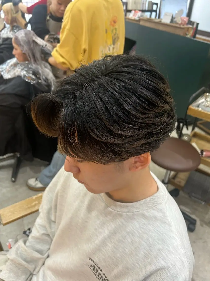 ヘアアレンジ メンズ カット 《海外ヘア特化》 早川 愛斗のヘアスタイル