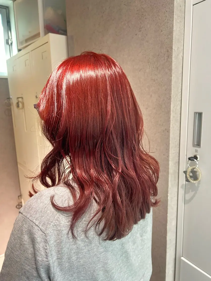 セミロング カラー ヘアカラー Takahashi Mizukiのヘアスタイル