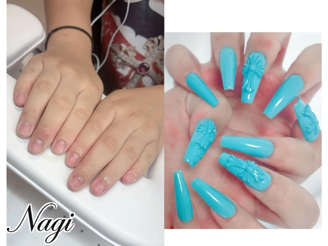 ネイル ネイルチップ Nagi  Nail 本山のネイルデザイン