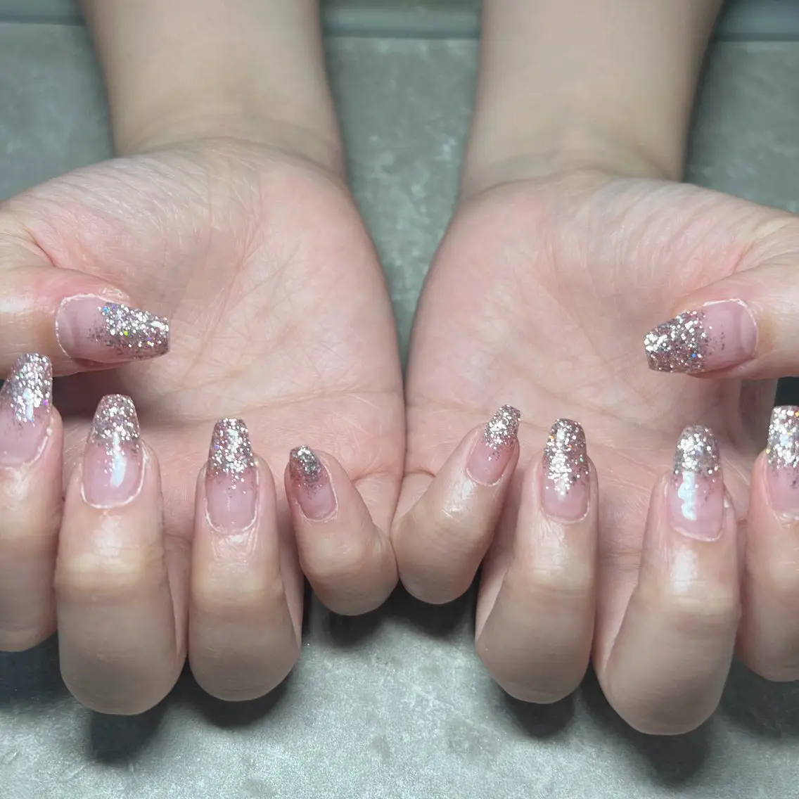 ✨️練習モデル限定価格✨️ラメ、ラメグラ💫(オフなし)の写真