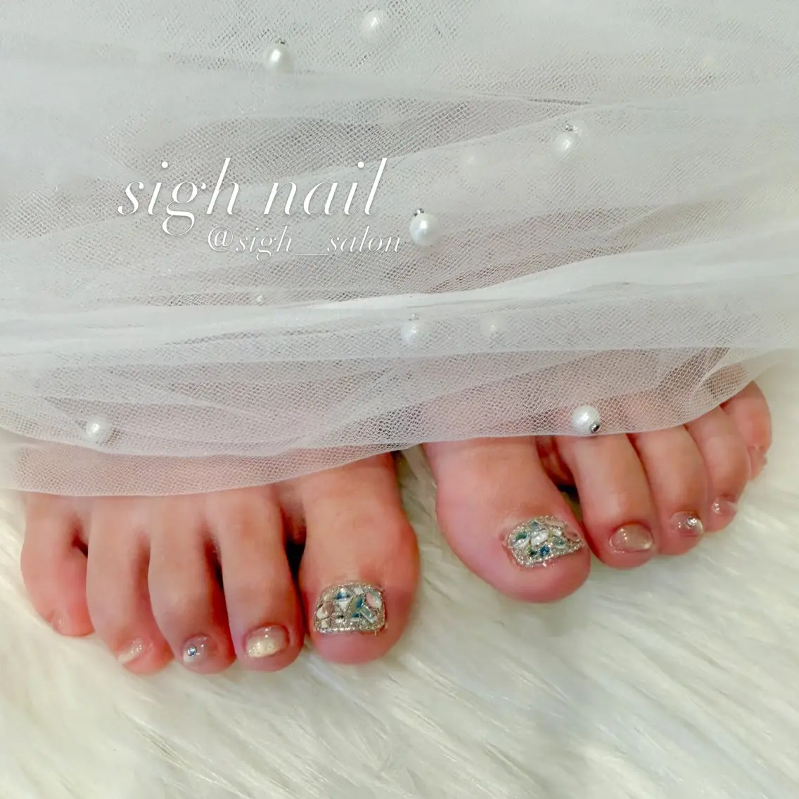 ネイル フットネイル sigh nail /岐阜羽島駅から5分のネイルデザイン