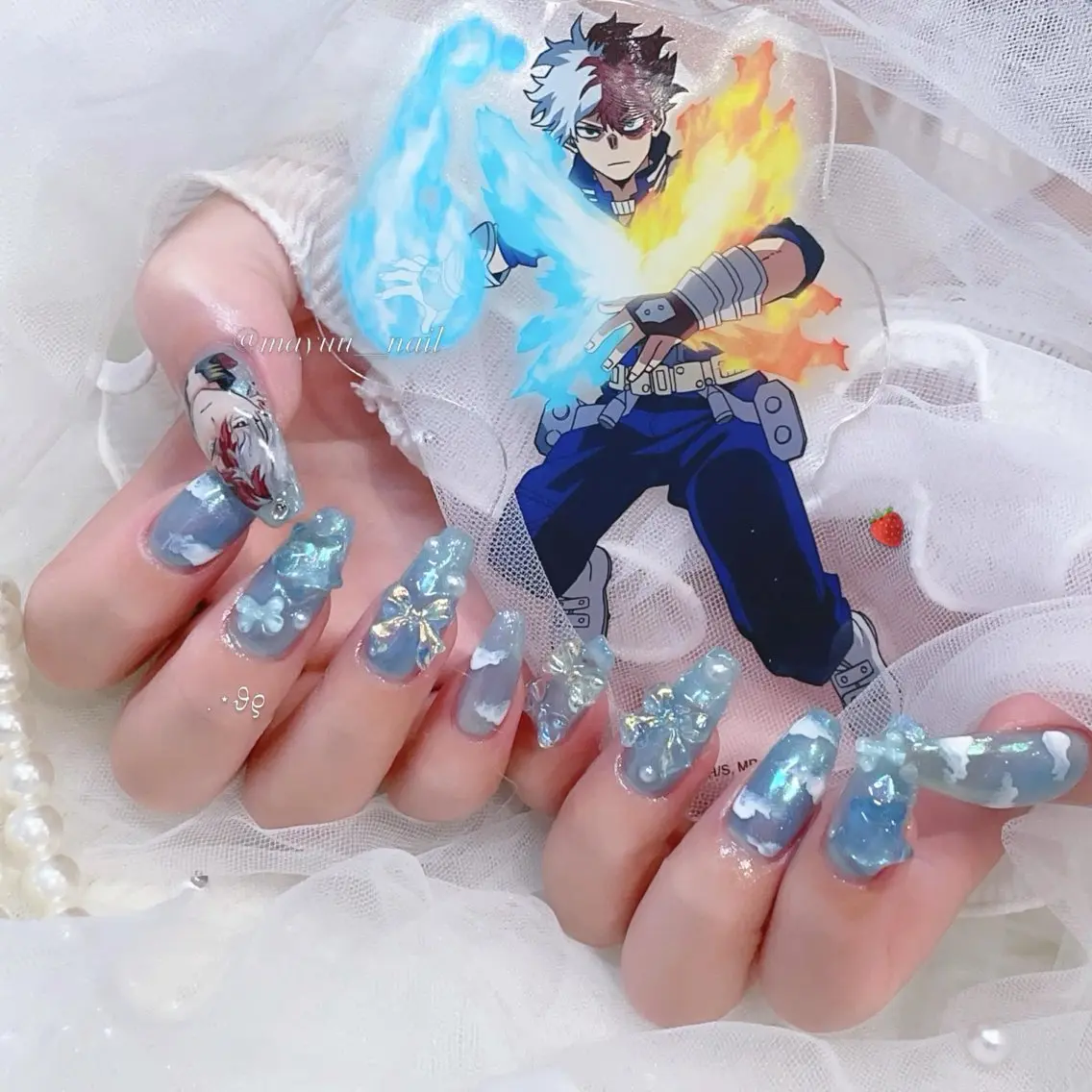ネイル ハンドネイル 🎀 Mayu 🎀痛ネイルのネイルデザイン