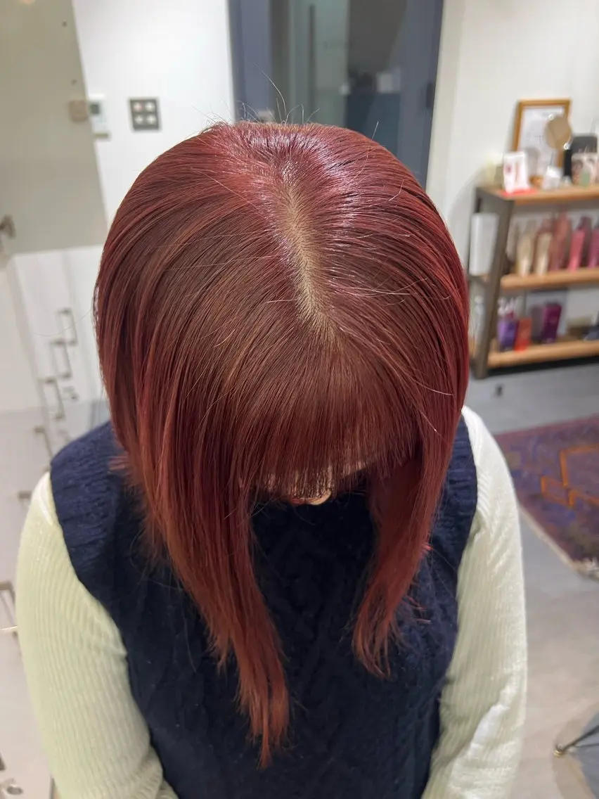 ミディアム カラー ヘアアレンジ HERMITAGE YUDUKIのヘアスタイル