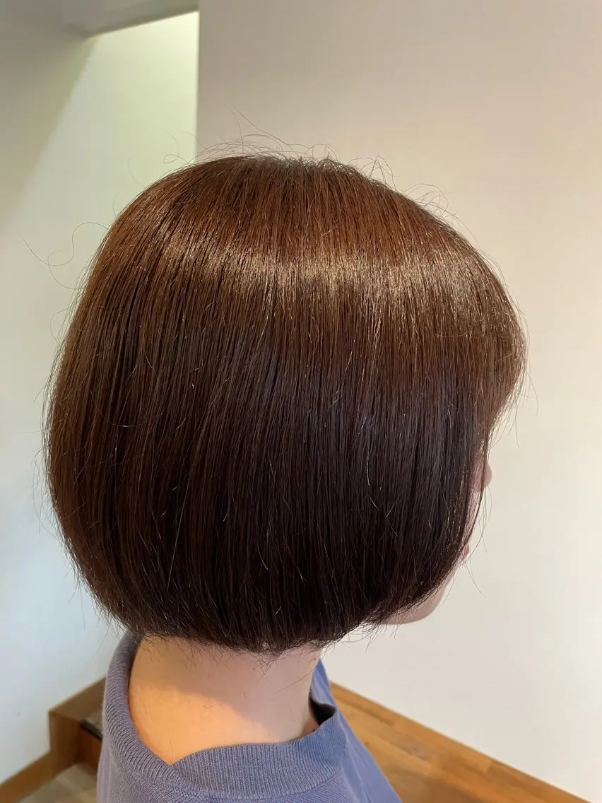 ミディアム カット ヘアカラー chillout🌱 武田安未のヘアスタイル