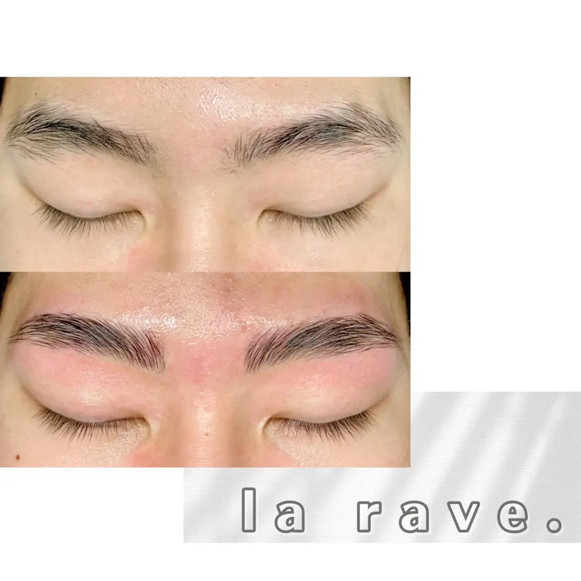 メンズ アイブロウ la rave. eyelashのマツエク・マツパデザイン