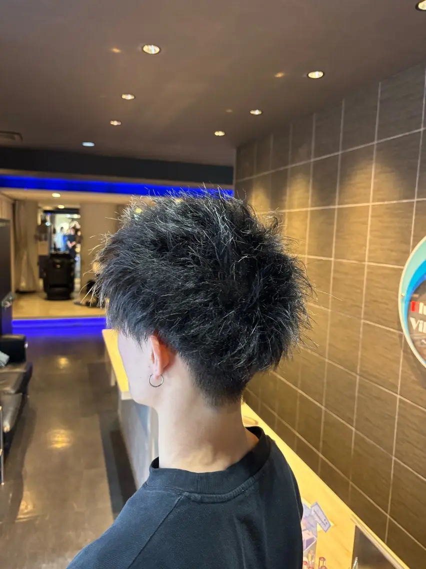 メンズカットの写真
