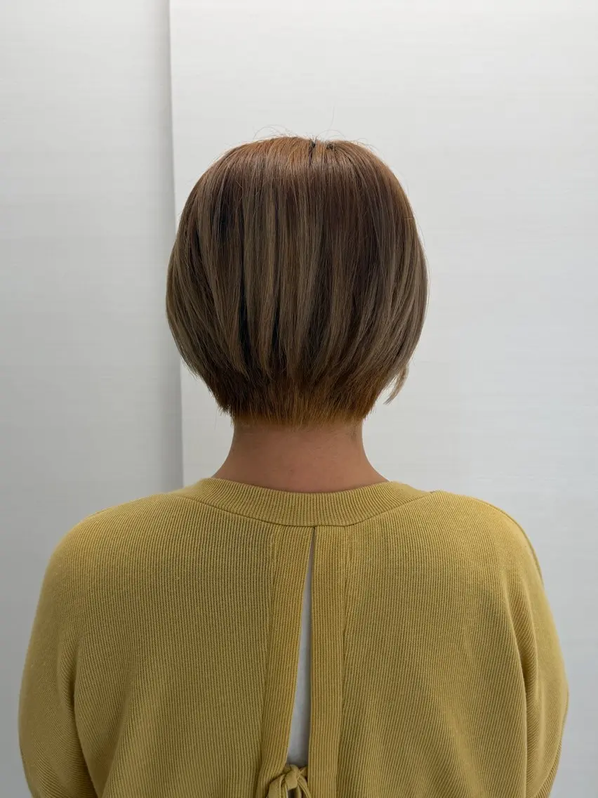 ショート ショートヘア 篠田 奈々のヘアスタイル