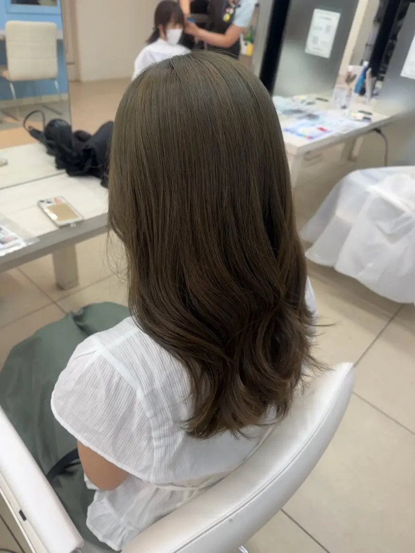 カラー カット ヘアカラー 🎀透明感˖⊹あすか 東橋本🪄︎︎⸝‪⸝のヘアスタイル