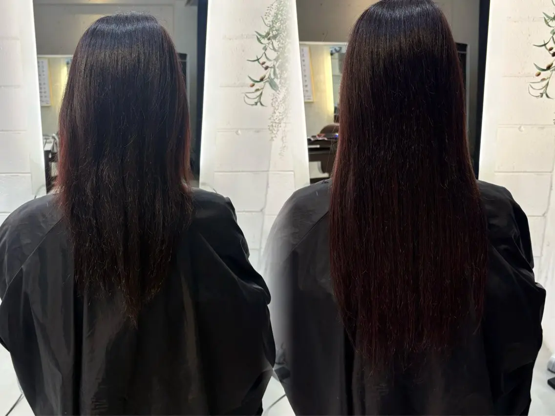 ロング エクステ ロング エクステ chic  有山 美瑠のヘアスタイル