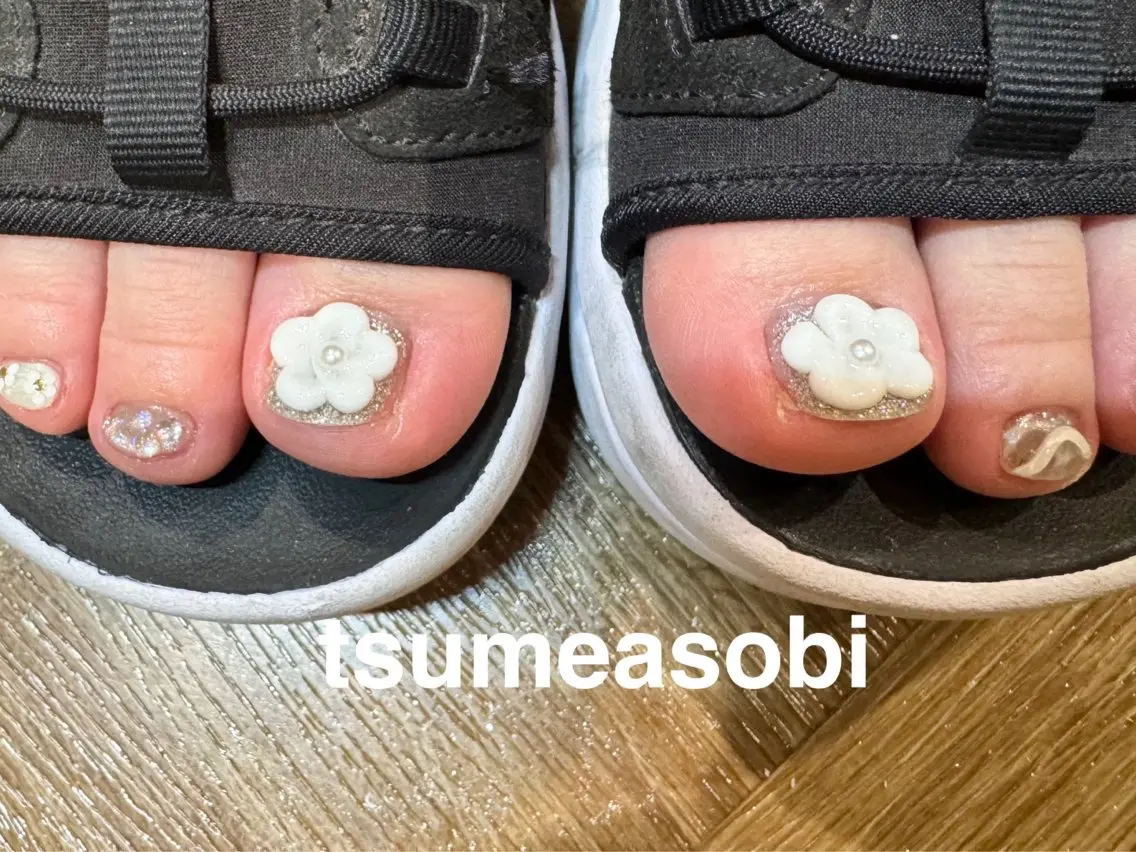 ネイル フットネイル tsumeasobi 🪬macoのネイルデザイン