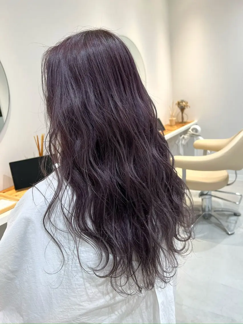 ロング カラー 重松 丈博のヘアスタイル