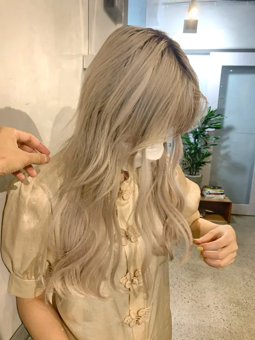 ロング 重松 丈博のヘアスタイル