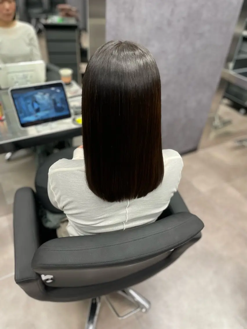 ロング カット 縮毛矯正 トリートメント CYNTHIADUE 店長| IRISUのヘアスタイル
