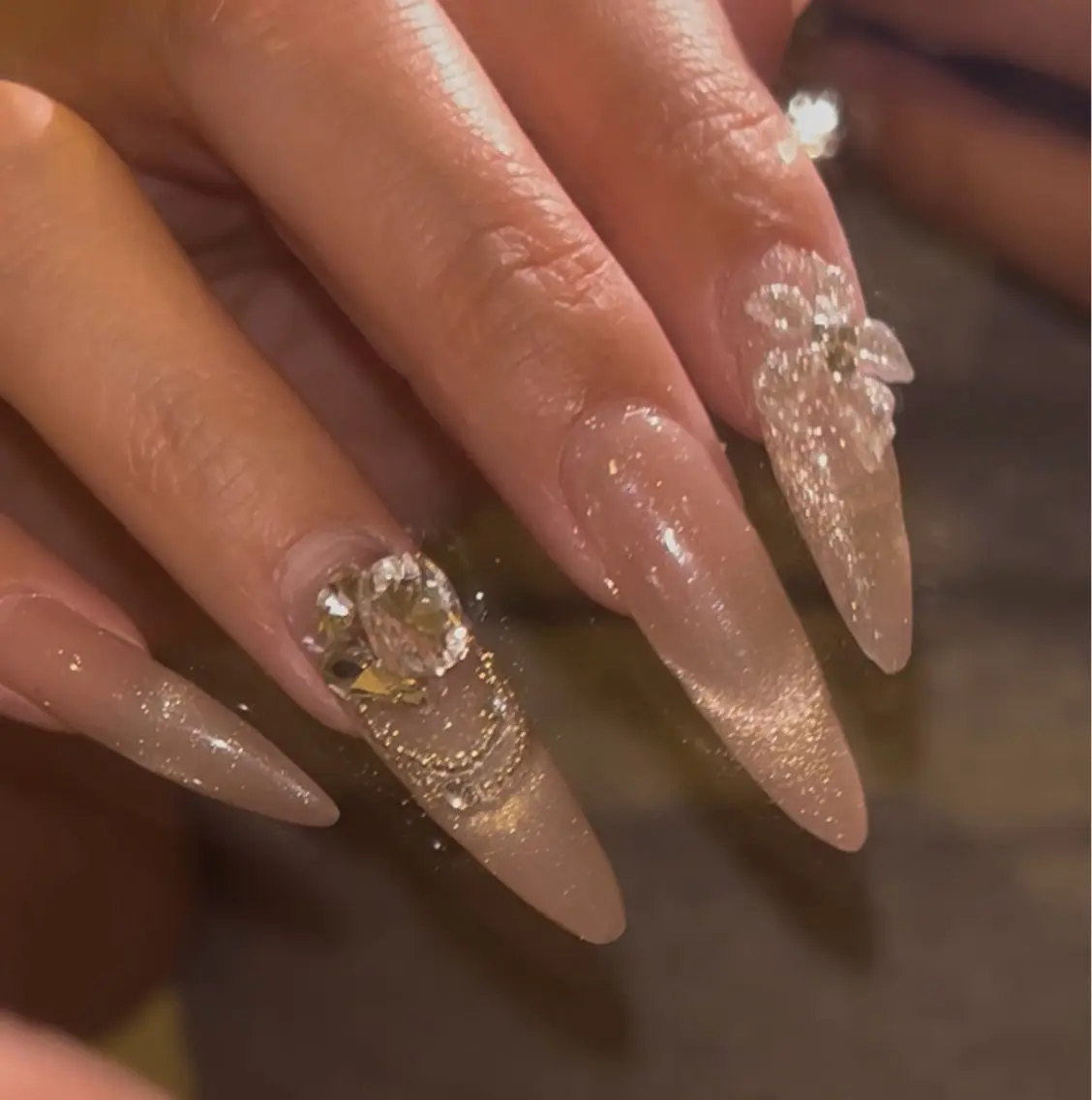 ネイル 長さ出し 持ち込み Luxe nailのネイルデザイン