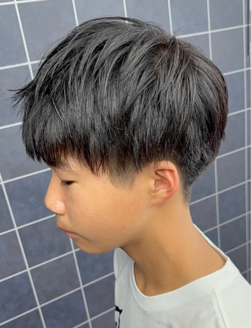 メンズ キッズ 神田 陽向のヘアスタイル
