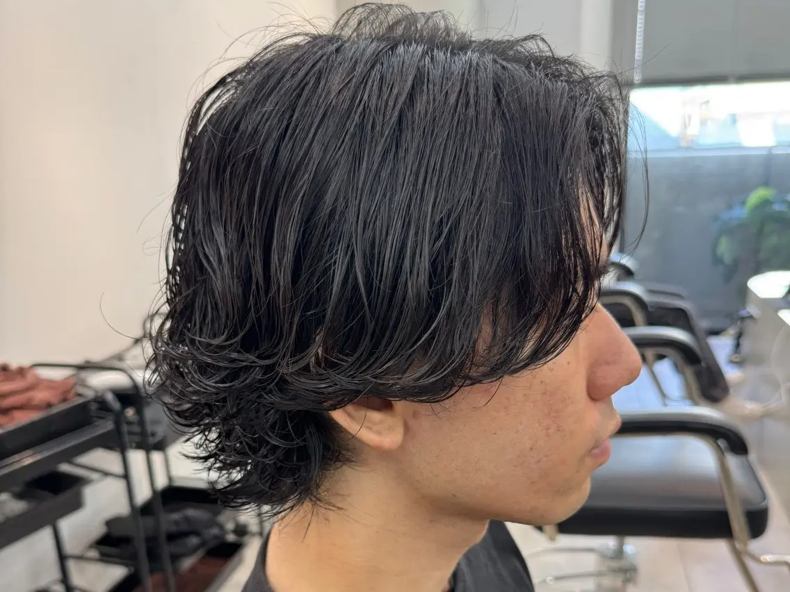 メンズ カット パーマ 大宮/メンズパーマ 関勇也のヘアスタイル