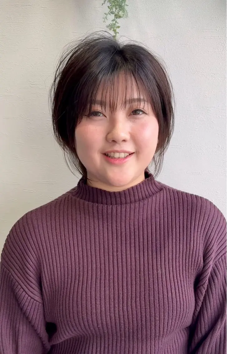 ショート レイヤーカット ショートヘア 西山 友哉のヘアスタイル
