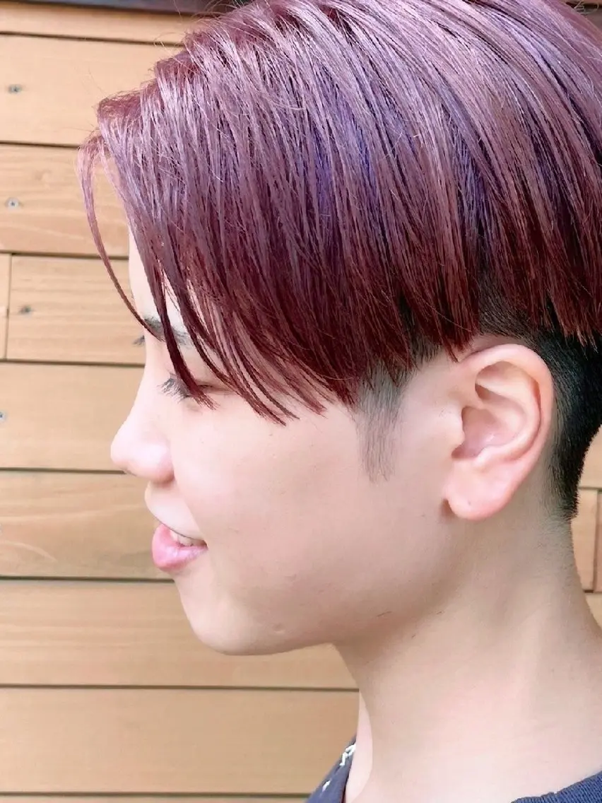 ショート カラー 埼玉久喜/ハイトーン デザインカラーRYOのヘアスタイル