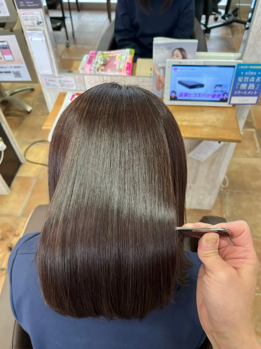 カラー 佐藤 優のヘアスタイル
