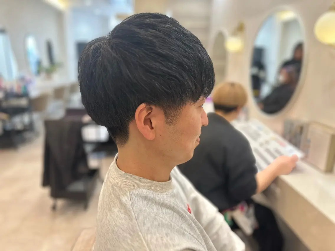 『🎡5月限定🎡』✂️メンズカット✂️➕保湿トリートメント🗼(5分間のクイックスパ付き)の写真