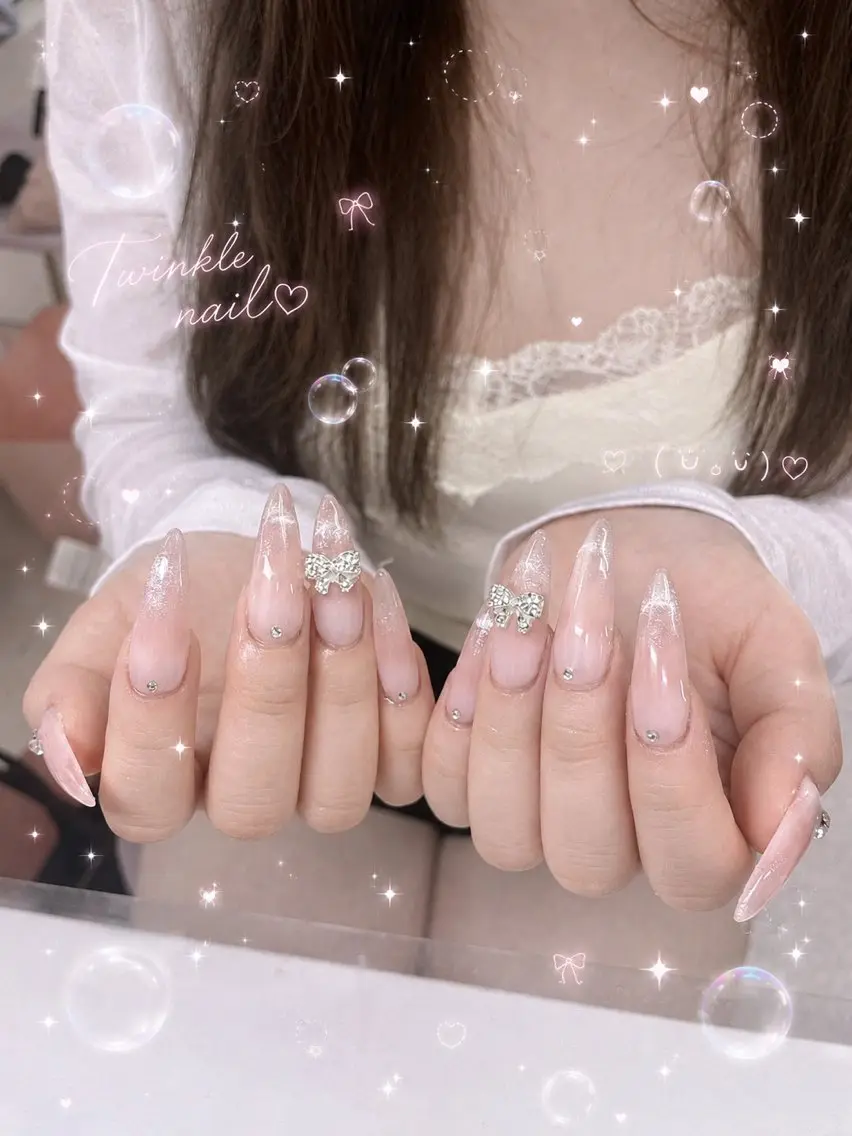 ネイル アートネイル ワンホンネイル ハンドネイル nailsalon popoのネイルデザイン