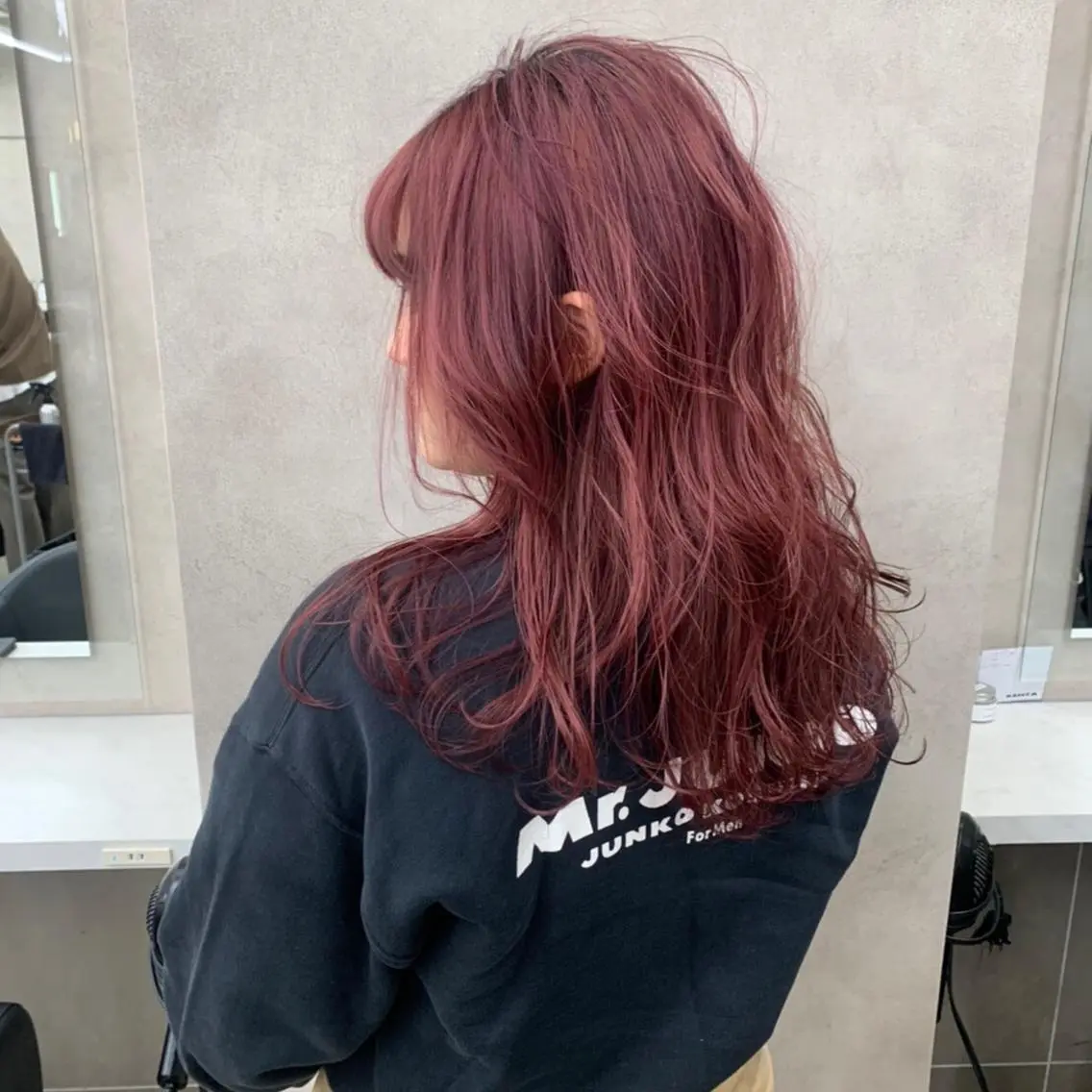 ロング カラー ブリーチ ケアブリーチ ダブルカラー ハイトーンカラー ピンクカラー 🤎カラー比率90% 🤍TAKAYAのヘアスタイル