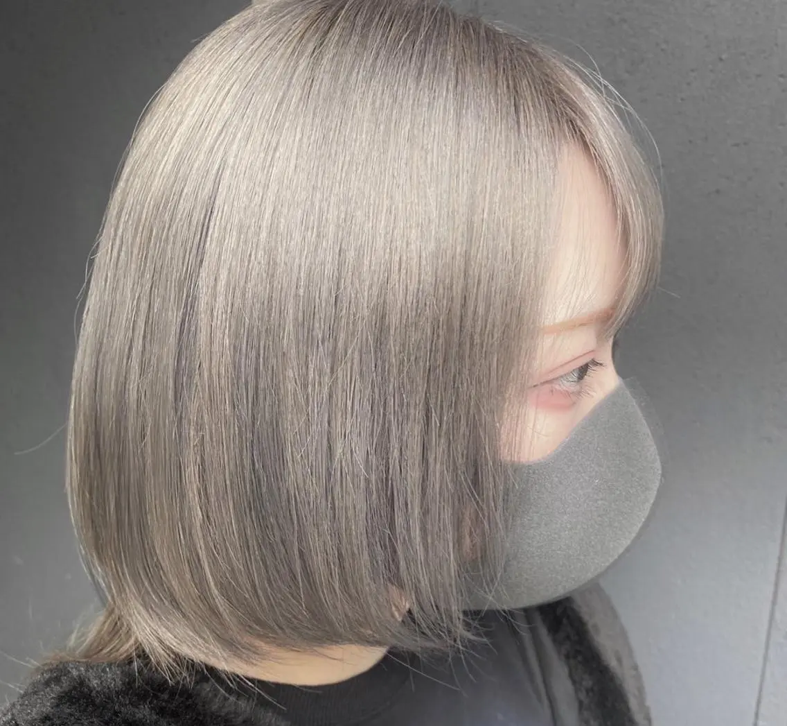 ショート カラー マンツーマン女性 美容師 奏のヘアスタイル