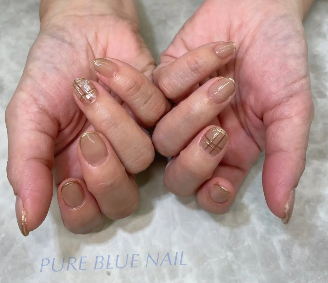 ネイル PURE BLUE NAILのネイルデザイン