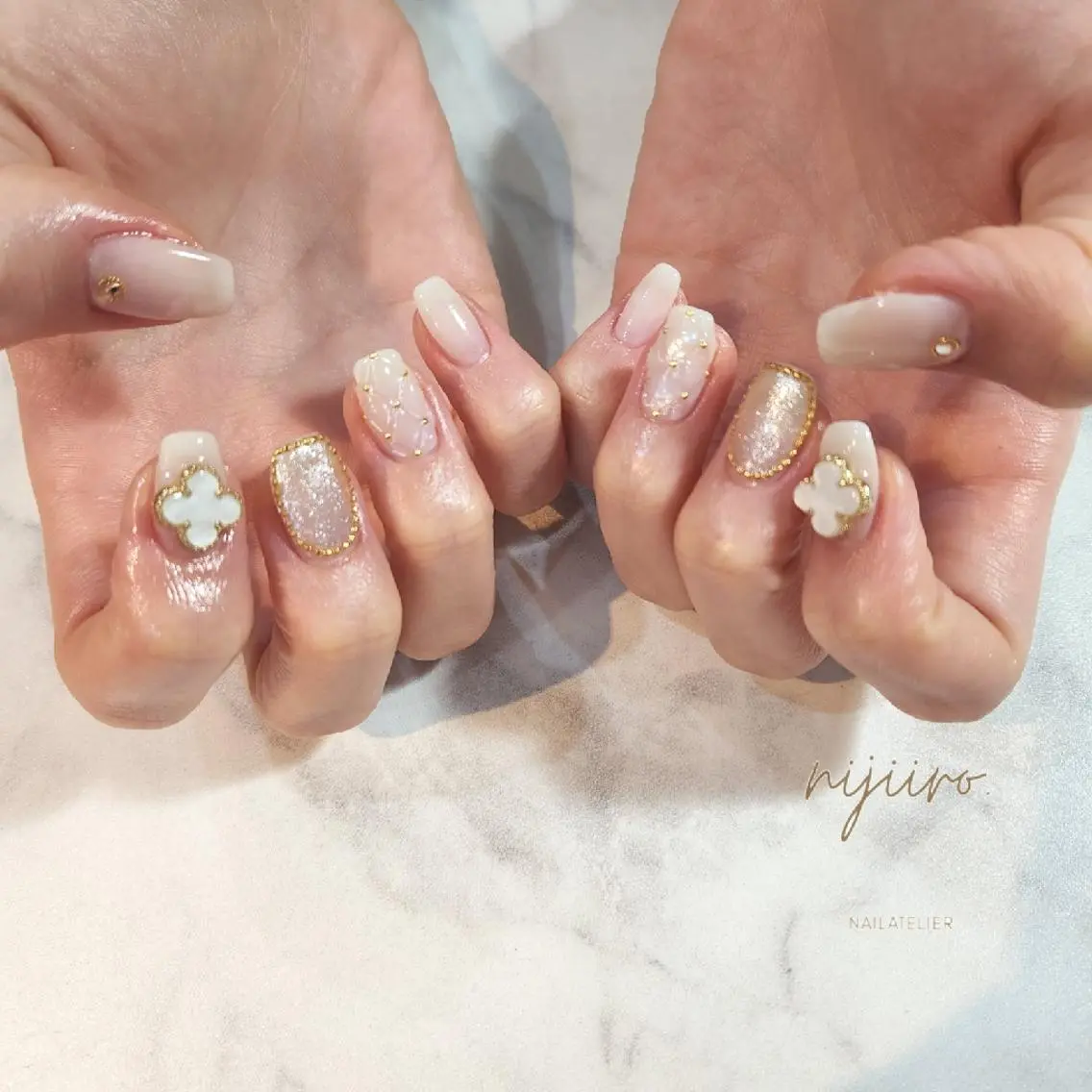 ネイル ハンドネイル nijiiro🌈 サトウのネイルデザイン