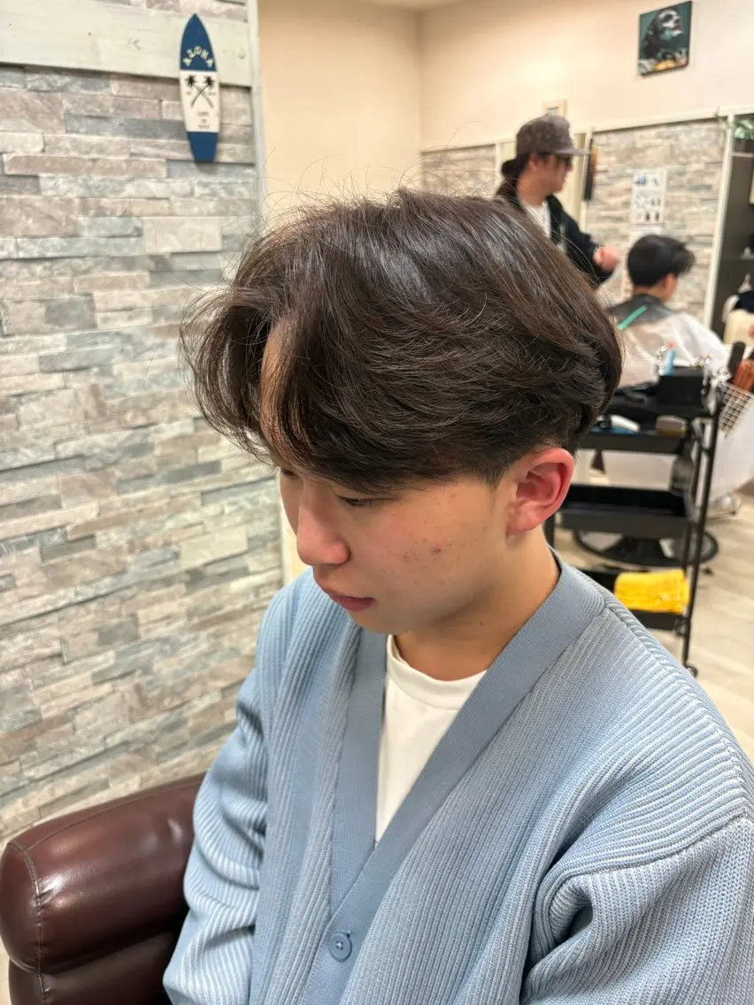 ショート パーマ メンズ メンズパーマ ニュアンスパーマ カット パーマ 男髪の巨匠 ゴトウのヘアスタイル