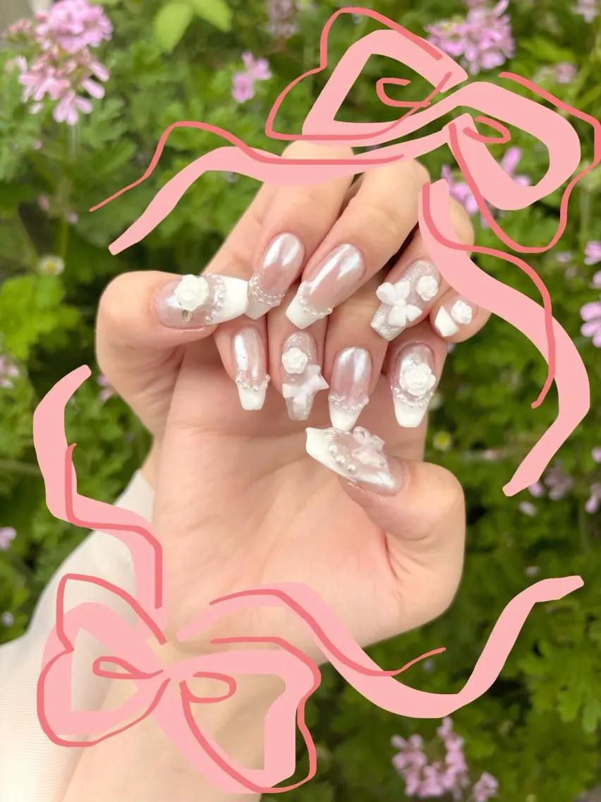 ネイル ガーリー nail salon chai 上本町のネイルデザイン
