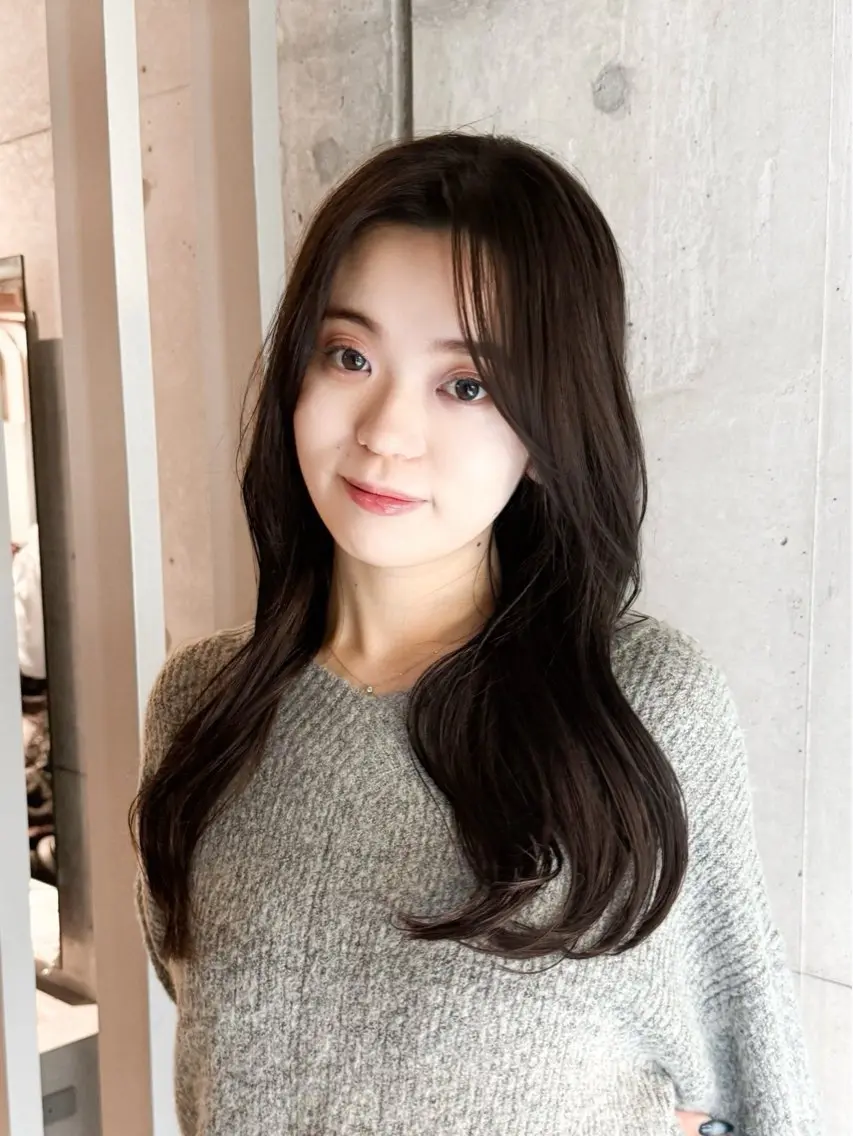ロング 🌟透明感カラー🌟 はらしおりのヘアスタイル