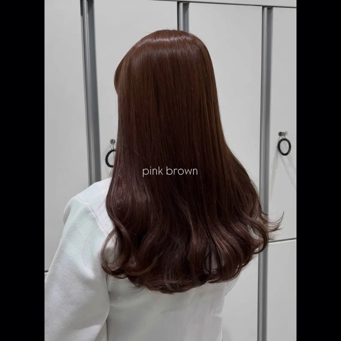ロング カラー カット ヘアカラー カミヤ ミウのヘアスタイル