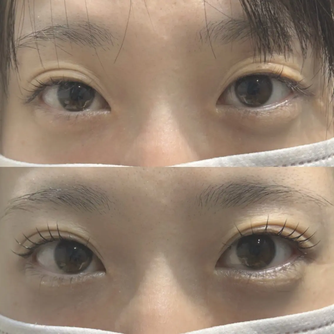 マツエク・マツパ 一重×まつ毛パーマ マツパ クレセントアイ 長與の眉毛・アイブロウイメージ