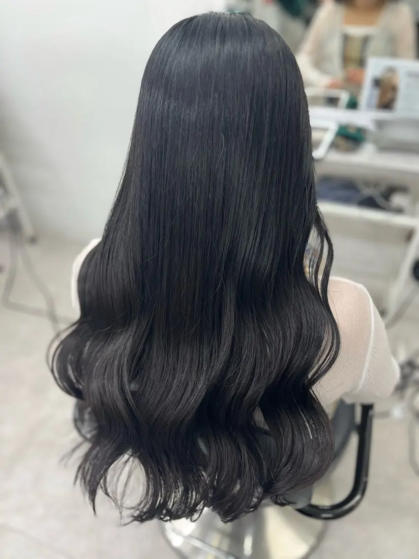 ロング トリートメント カット トリートメント 🫧ぷる艶カラー🫧 Yuubi🦩のヘアスタイル