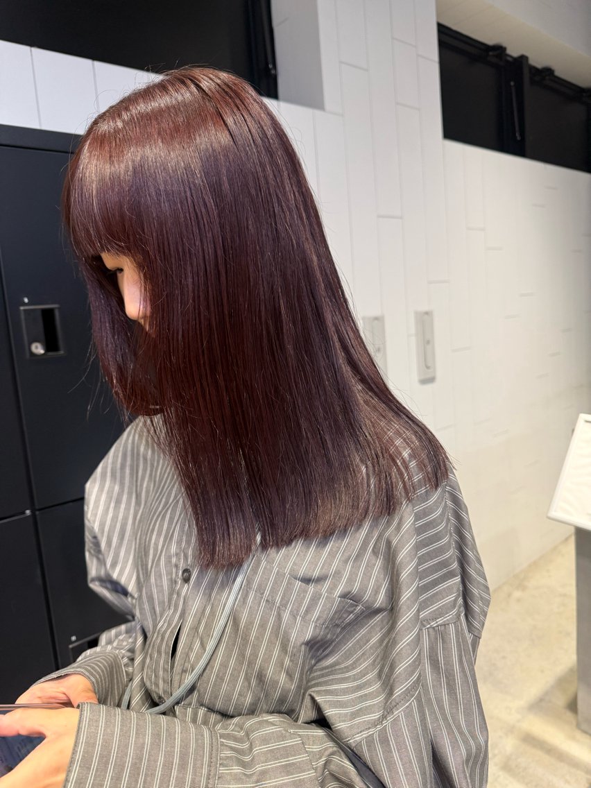 ロング カラー 下北沢/似合わせボブ /パーマ【あまね】のヘアスタイル