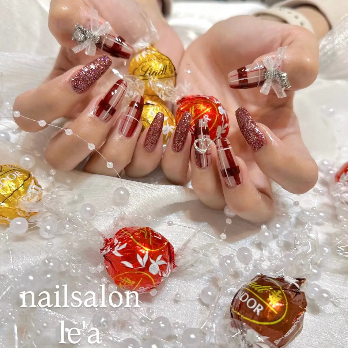 ネイル ハンドネイル nailsalon le'aのネイルデザイン