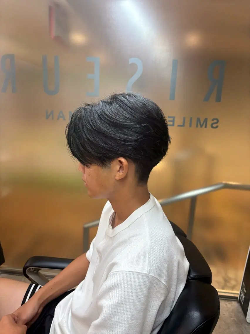 ミディアム パーマ メンズ FRISEUR/高瀬 晴乃祐のヘアスタイル