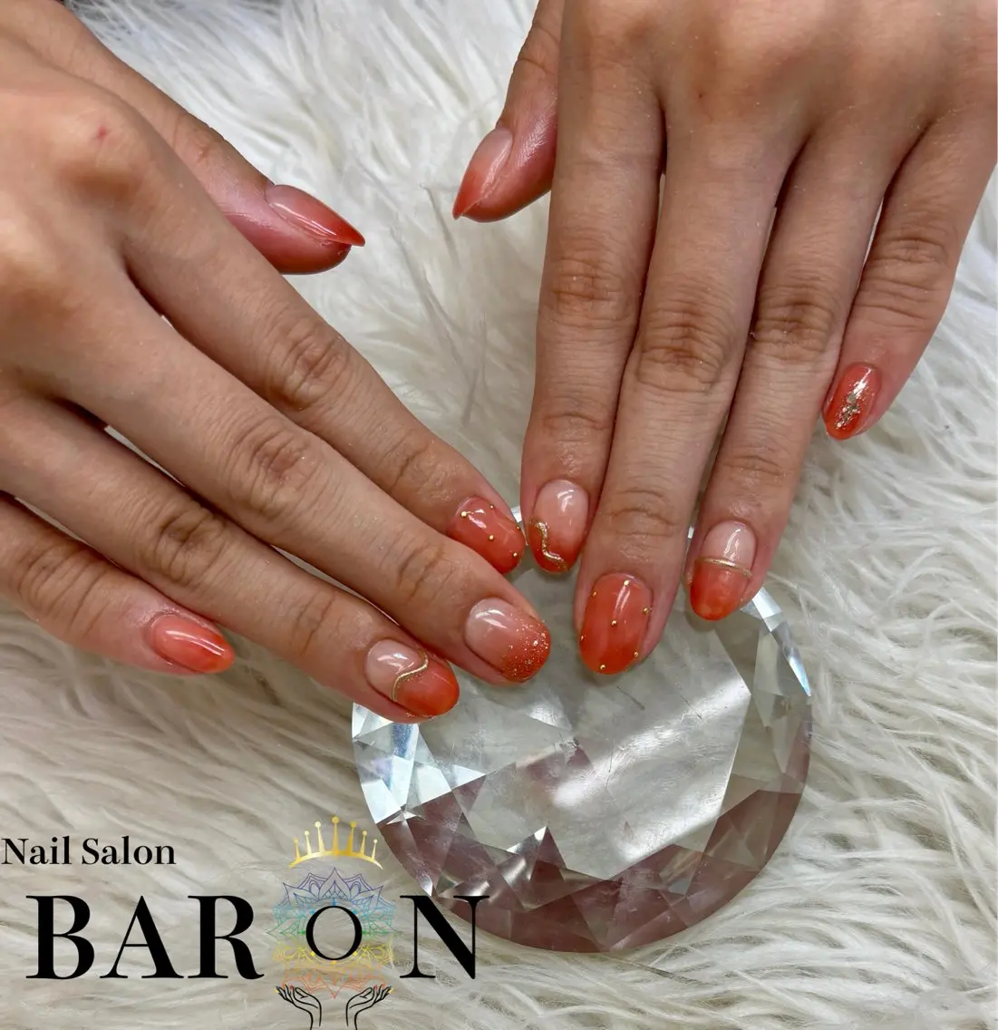 ネイル ハンドネイル BARON MIUのネイルデザイン