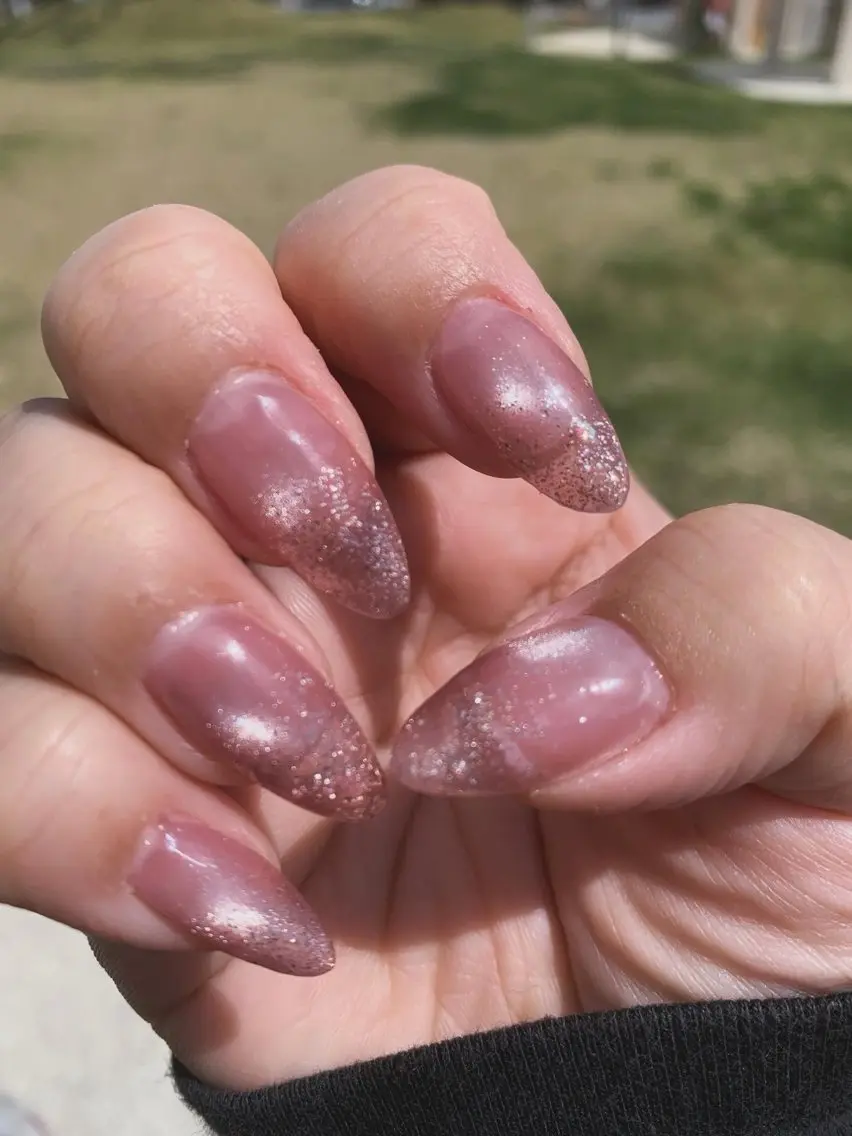 ワンカラー2色　ラメグラ　マグネット　初回価額オフ込み💅の写真