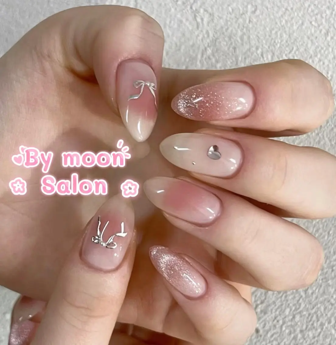 ネイル By moonネイル 🌷ワンホン/韓国風のネイルデザイン