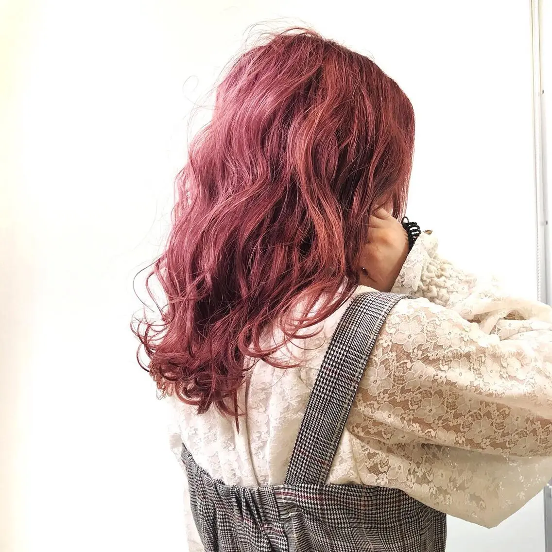 ミディアム カラー ヘアアレンジ 店長 大方康暉のヘアスタイル