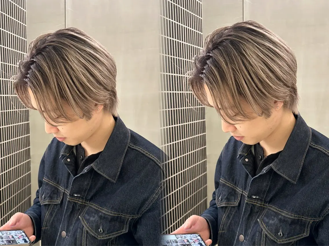 【メンズ限定】カット+バレイヤージュ+カラー+トリートメントの写真
